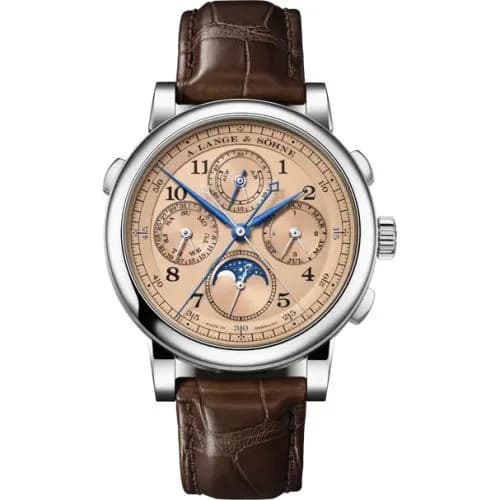 1815 Rattrapante Perpetual Calendar Platinum / Salmon