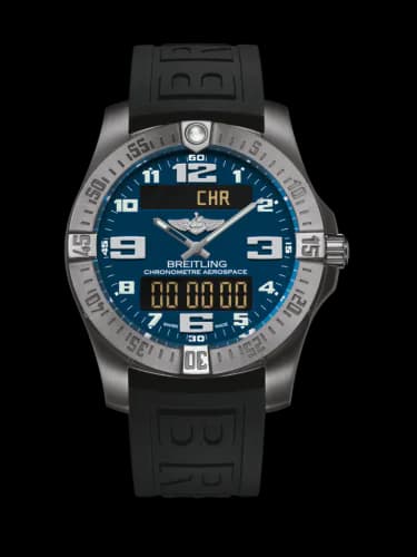 Aerospace Evo Titanium / Blue / Rubber / Pin