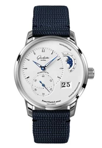 PanoMatic Lunar Stainless Steel / Silver / Synthetic