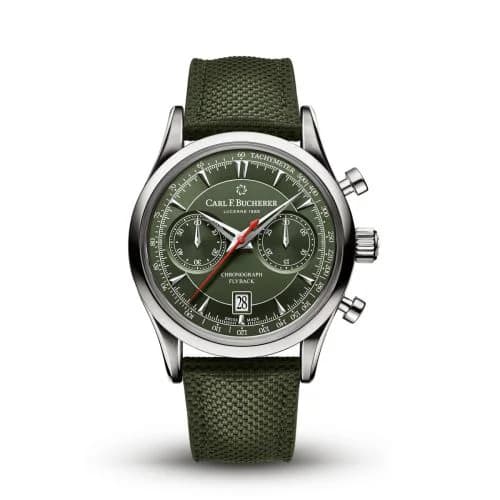 Manero Flyback Stainless Steel / Green