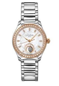 Lady Serenade Luna Stainless Steel - Red Gold - Diamond / MOP / Bracelet
