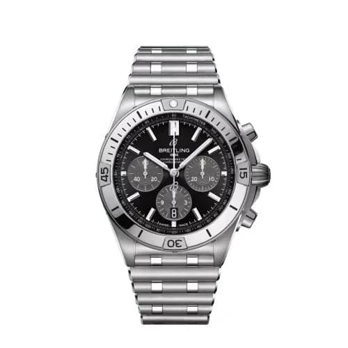Chronomat B01 42 Stainless Steel / Black / UK