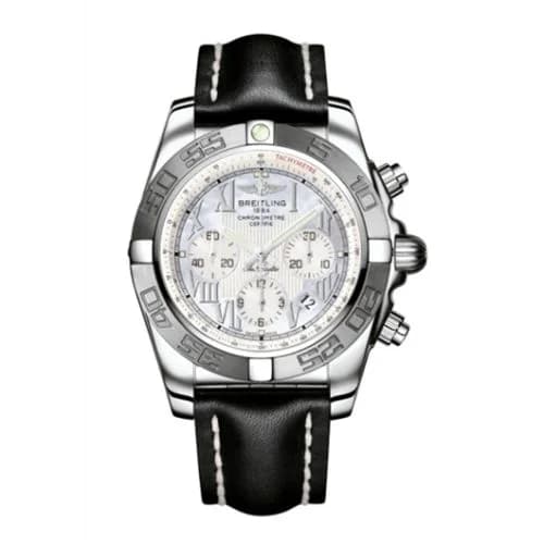 Chronomat 44 Stainless Steel / MOP - Roman / Calf