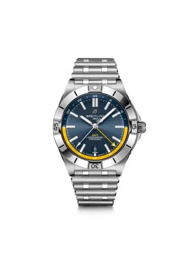 Chronomat 40 GMT Stainless Steel / Blue / China