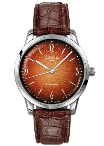 Sixties Stainless Steel / Orange / Calf / Alligator / Annual Edition