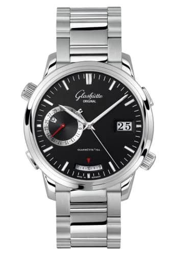 Senator Diary Stainless Steel Bracelet / Black / Bracelet