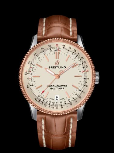 Navitimer 1 38 Automatic Stainless Steel / Red Gold / Silver / Croco / Pin