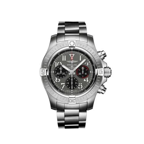 Avenger B01 Chronograph 45 Stainless Steel / Anthracite / Bracelet