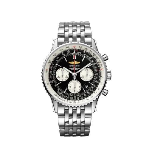 Navitimer 1 B01 Chronograph 43 Stainless Steel / Black / Japan Special Edition