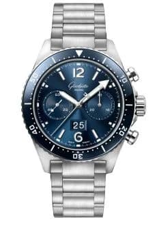 SeaQ Chronograph Stainless Steel / Blue / Bracelet