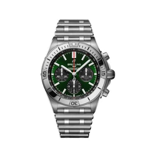Chronomat B01 42 Stainless Steel / Bentley / Rouleaux