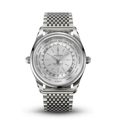 Heritage Worldtimer Stainless Steel / Silver / Bracelet