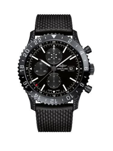 Chronoliner Blacksteel Diamondworks / Black / Rubber