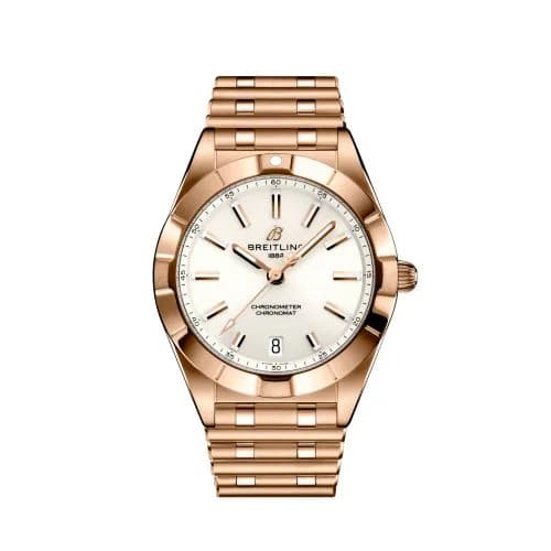 Chronomat 32 Red Gold / White / Rouleaux
