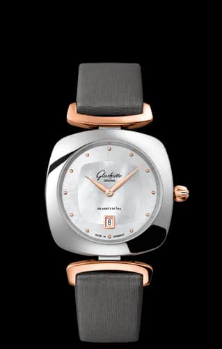 Pavonina Date Stainless Steel / Red Gold / MOP