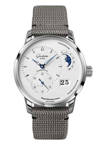 PanoMatic Lunar Stainless Steel / Silver / Synthetic