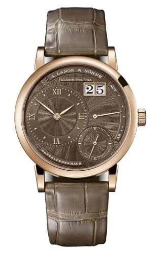 Kleine Lange 1 Pink Gold / Brown