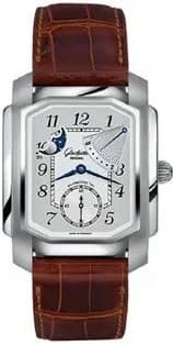 Karree Manual Winding Power Reserve Moon Phase Stainless Steel / Silver