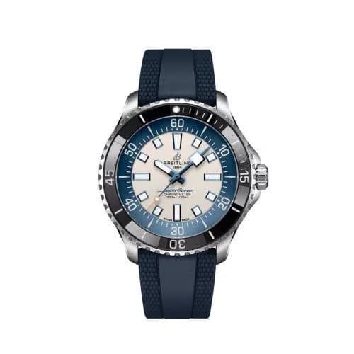 SuperOcean Automatic 44 Stainless Steel / White - Blue / Greece