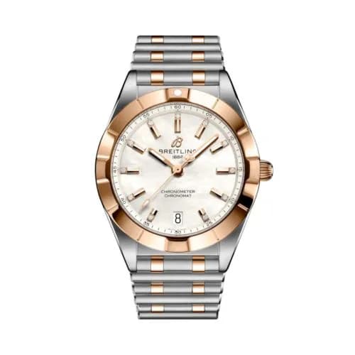 Chronomat 32 Stainless Steel - Red Gold / MOP / Rouleaux