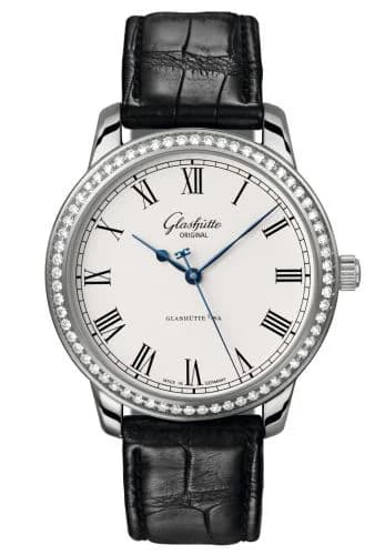 Senator Automatic White Gold / Diamond / Silver / Alligator / Pin