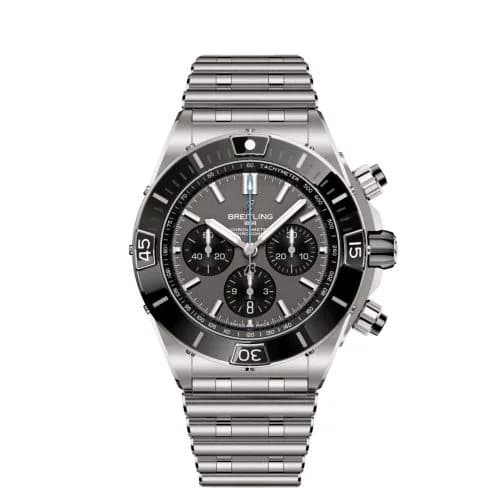 Super Chronomat B01 44 Titanium / Grey / Rouleaux