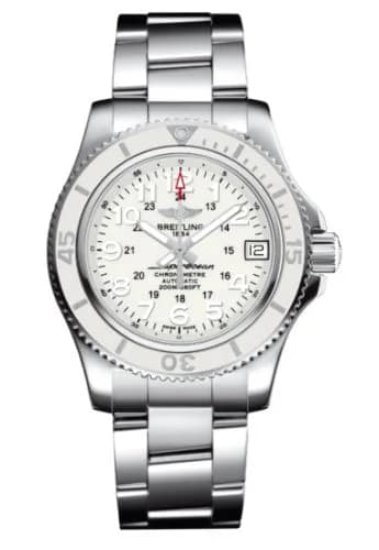 Superocean II 36 White / Bracelet