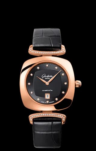 Pavonina Date Red Gold / Diamond / Black / Alligator