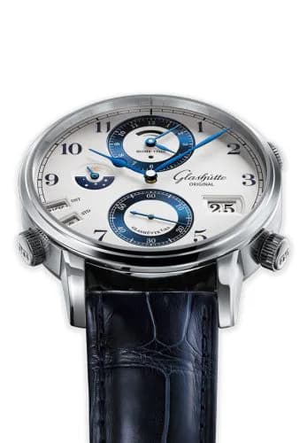 Senator Cosmopolite Stainless Steel / China SKP / Alligator / Folding