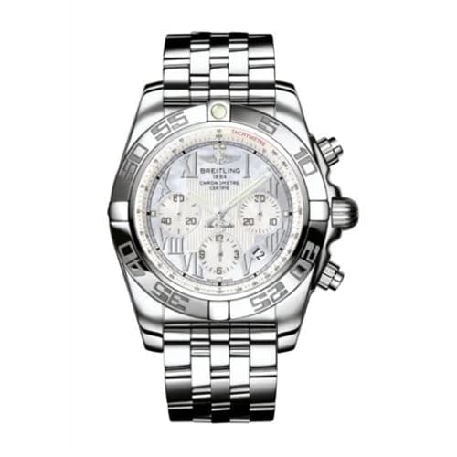 Chronomat 44 Stainless Steel / Pearl Roman / Bracelet
