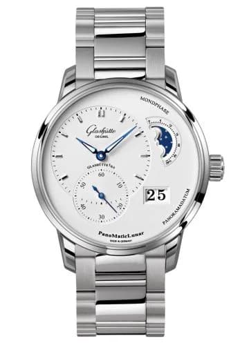 PanoMatic Lunar Stainless Steel / Silver / Bracelet