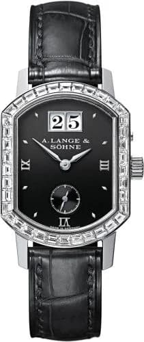 Arkade White Gold - Baguette / Black