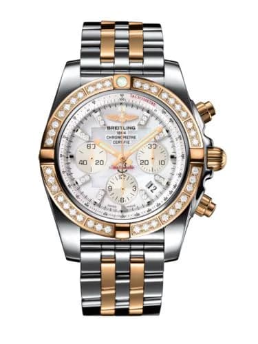 Chronomat 44 Stainless Steel / Rose Gold / Diamond / Pearl Diamond / Bracelet