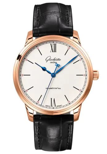 Senator Excellence Red Gold / Silver / Alligator / Folding