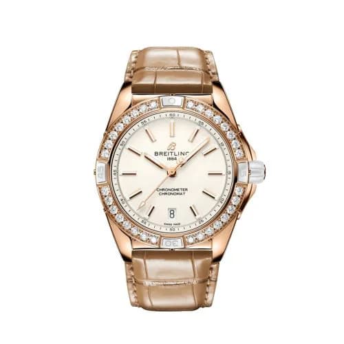 Super Chronomat 38 Origins Red Gold / White / Alligator