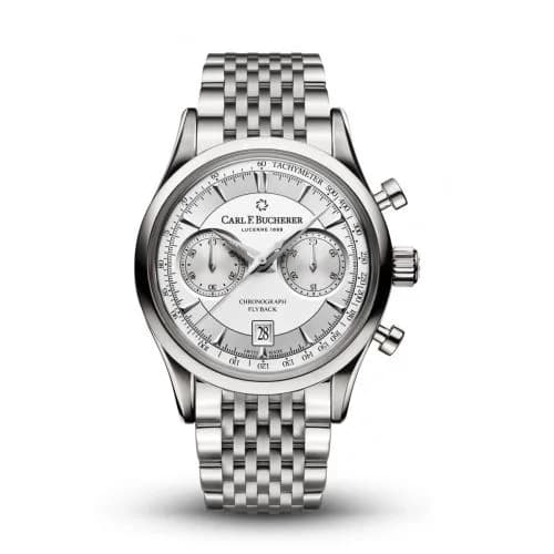 Manero Flyback Stainless Steel / Silver / Bracelet