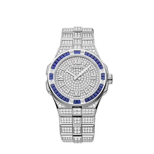 Alpine Eagle Frozen 41 White Gold - Sapphire