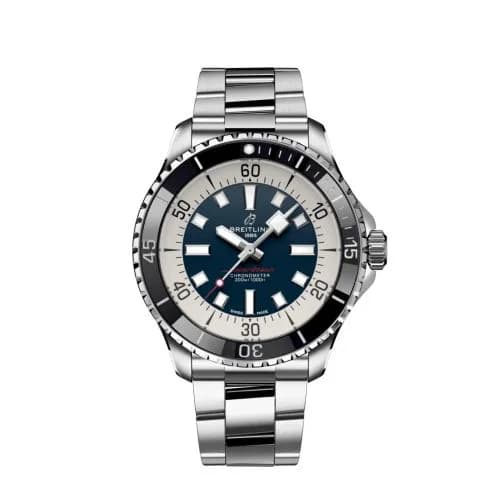 SuperOcean Automatic 44 Stainless Steel / Blue / Bracelet