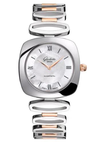 Pavonina Stainless Steel / Red Gold / Diamond / MOP / Bracelet
