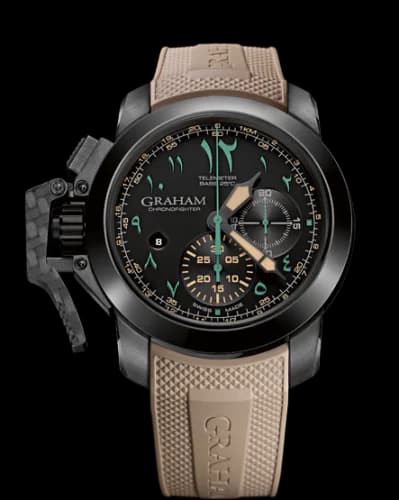 Chronofighter Oversize Golden Dune