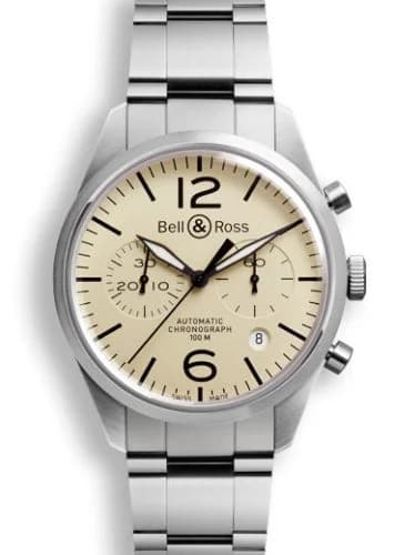 BR 126 Original Beige Chronograph