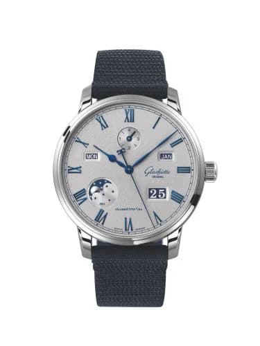 Senator Perpetual Calendar Stainless Steel / Grey / Synthetic