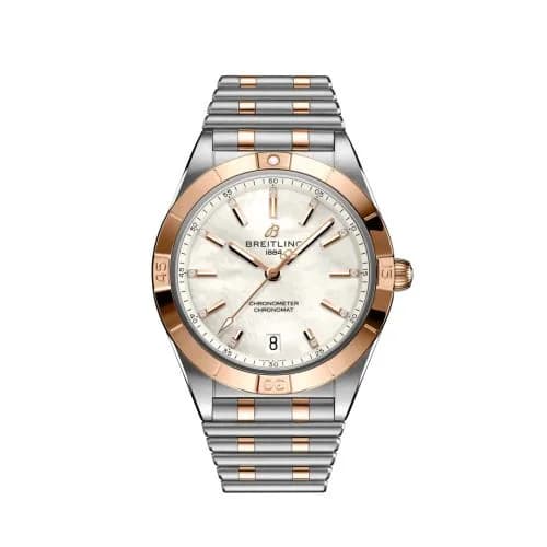 Chronomat Automatic 36 Stainless Steel / Red Gold / MOP / Rouleaux