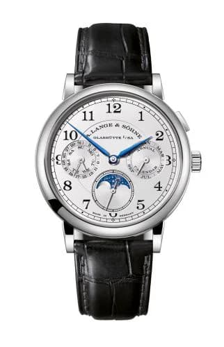 1815 Annual Calendar White Gold / Silver