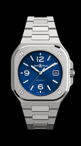 BR 05 Stainless Steel / Blue / Bracelet