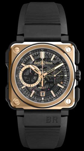 BR-X1 Rose Gold & Ceramic