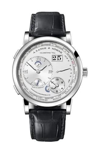 Lange 1 Timezone White Gold / Silver / Luminous
