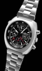 Space 1 Stainless Steel / Black / Bracelet