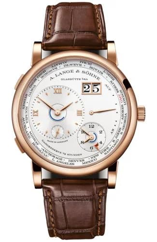 Lange 1 Timezone Pink Gold / Silver
