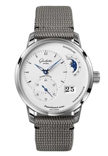 PanoMatic Lunar Stainless Steel / Silver / Synthetic